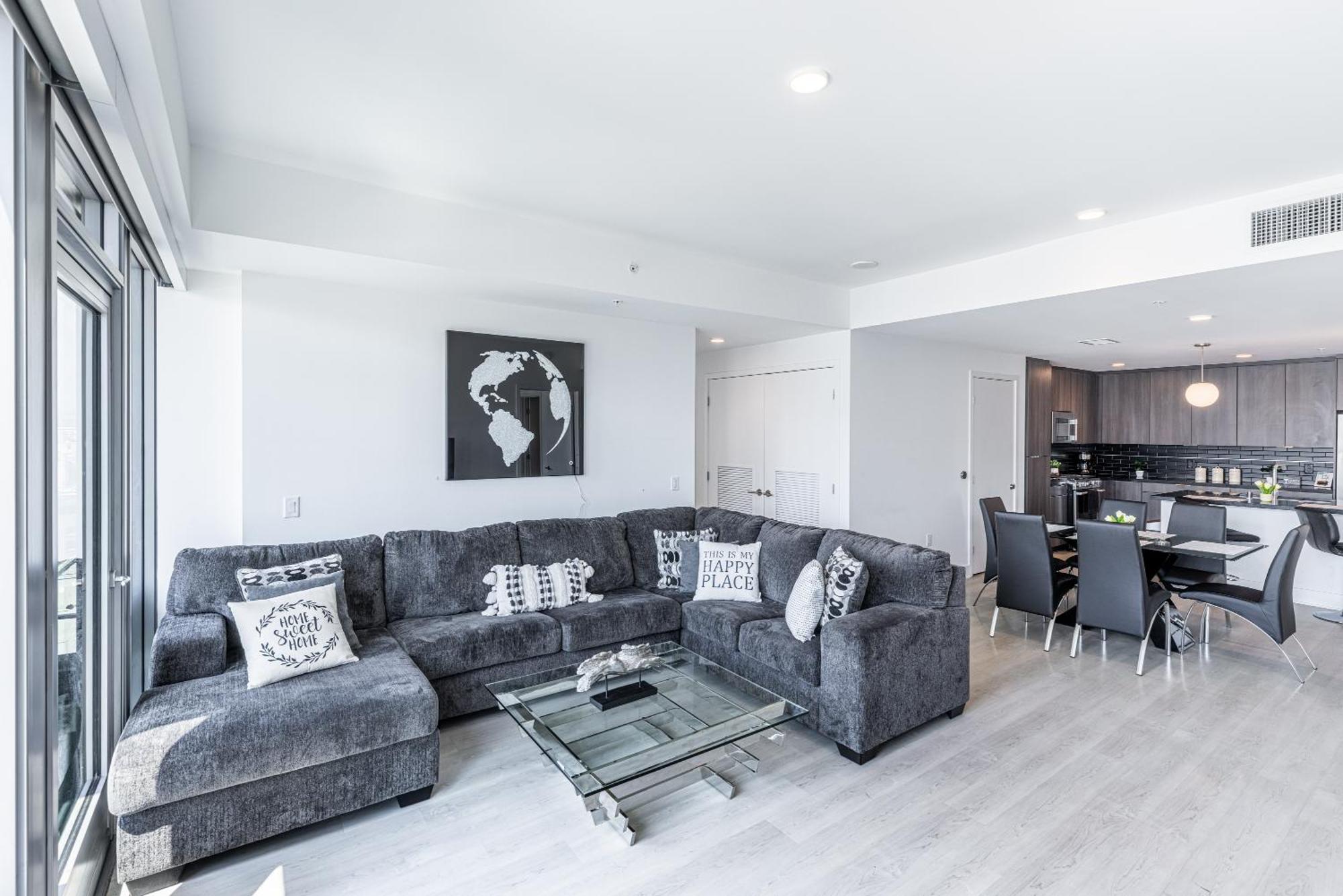 Top Floor 3 Bed 3 Bath Penthouse Living In Luxury Los Angeles Luaran gambar