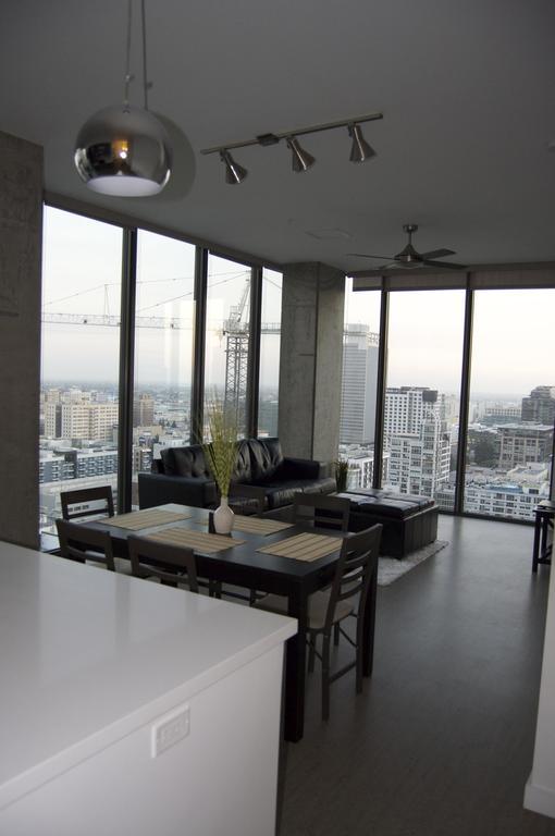 Top Floor 3 Bed 3 Bath Penthouse Living In Luxury Los Angeles Luaran gambar